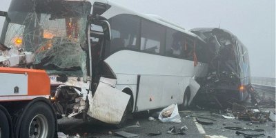 Kuzey Marmara Otoyolu'nda zincirleme kaza: 11 kişi öldü, 57 kişi yaralandı