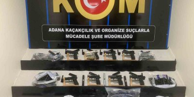 Adana’da silah üretimi yapılan iki eve operasyon: 5 gözaltı