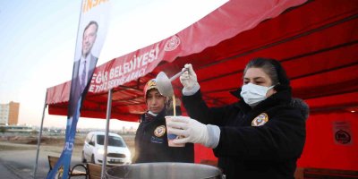 Sabah çorbası Yüreğir Belediyesi’nden