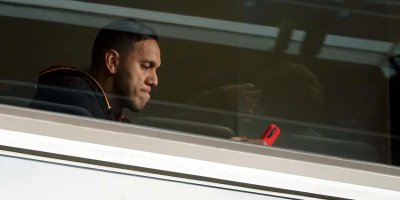 Josef de Souza, Başakşehir - Adana Demirspor maçını tribünden izledi