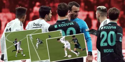 Beşiktaş ve Murat Sancak'tan penaltı tepkisi...