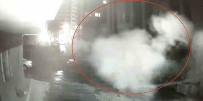 56 kişiye mezar olan binanın yıkılma anının yeni görüntüleri ortaya çıktı