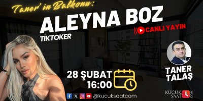 Taner Talaş'ın konuğu tiktoker Aleyna Boz
