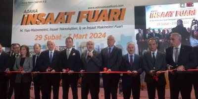 Adana 14. İnşaat Fuarı açıldı