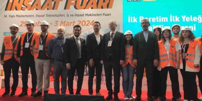 “İlk Baretim-İlk Yeleğim” projesinde öğrencilere yelek ve baretler teslim edildi