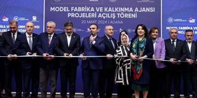 Adana’ya değer katacak model fabrika açıldı
