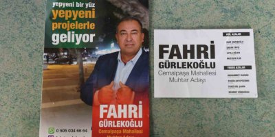 Muhtar adayı azaların mesleğini oy pusulasına yazınca adaylığı iptal edildi