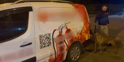 Yangın tüpü taşıma süsü vererek uyuşturucu taşıdı