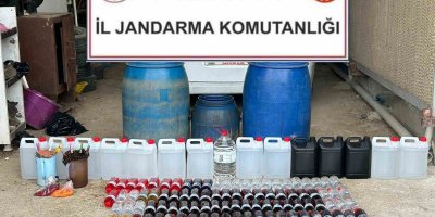 Yüreğir’de 200 litre sahte içki ele geçirildi