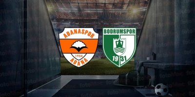 Adanaspor - Bodrum FK maçı ne zaman, saat kaçta ve hangi kanalda canlı yayınlanacak? | Trendyol 1. Lig