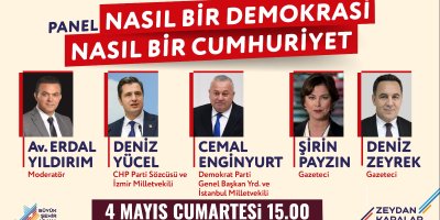 Büyükşehirden "Nasıl Bir Demokrasi Nasıl Bir Cumhuriyet" Paneli...