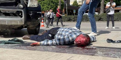 Trafik kazası tatbikatını gerçek sanıp olay yerini doldurdular