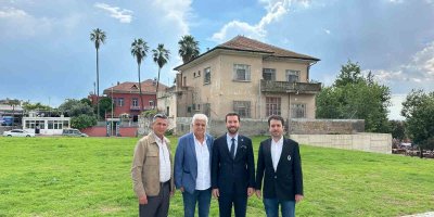 Ceyhan’da belediyeye hibe edilen tarihi ’Güleçyüz Konak’ restore edilip sosyal tesis olarak kullanılacak