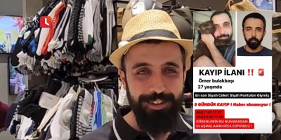 İşe gitmek üzere evden çıkan gençten 5 gündür haber alınamıyor