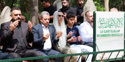 Eski MHP İlçe Başkanı Nihat Atlı, ölümünün 1. yıl dönümünde kabri başında anıldı