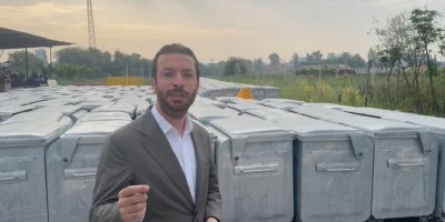 Başkan Aydar Ceyhan’a 300 yeni çöp konteyneri kazandırdı