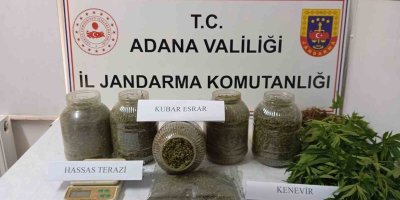 Adana’da bidonlara saklanmış uyuşturucu madde ele geçirildi