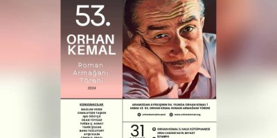 Orhan Kemal Roman Ödülü töreni yarın