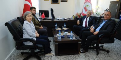 Zeydan Karalar'dan bağımsız belediye başkanına ziyaret