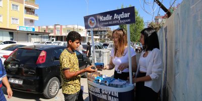 Ceyhan Belediyesi'nden öğrencilere sınav desteği