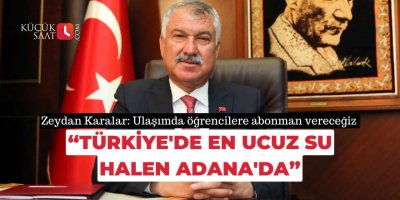 Zeydan Karalar'dan su faturaları ve ulaşım zammı açıklaması