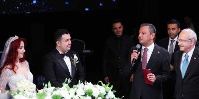 Özel ve Kılıçdaroğlu Adana'da birlikte nikah şahidi oldu