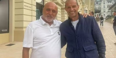 Hikmet Karaman, Massimiliano Allegri ile görüştü