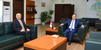 Sağlık Müdürü Nacar’dan  Emniyet Müdürüne ziyaret