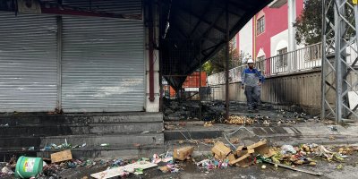 Kayseri'de dün yaşananların hasarı sabah ortaya çıktı