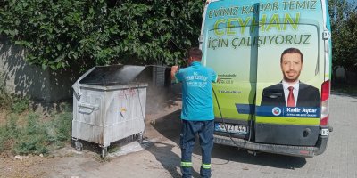 Ceyhan Belediyesi’nden Mercimek Mahallesi’ne temizlik çıkarması