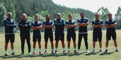 Adana Demirspor'da Teknik Direktör Michael Valkanis ilk antrenmanına çıktı