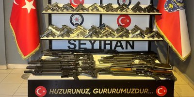 Seyhan polislerinden yeni rekor: 7 günde 65 ruhsatsız tabanca ele geçirdiler