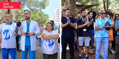 Balcalı Hastanesi'nde asistan doktorlar eylemde: 'Aylardır nöbet ücreti ve ek ödemeleri zamanında alamadık'