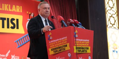 CHP'li 14 Büyükşehir Belediyesi, "İtfaiye ve Afet İşleri Daire Başkanlıkları Koordinasyon Toplantısı" düzenledi
