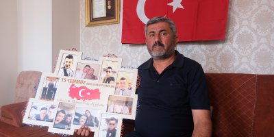 15 Temmuz şehidi ikiz polislerin babası: "Evlatsız yaşarım ama vatansız yaşayamam"