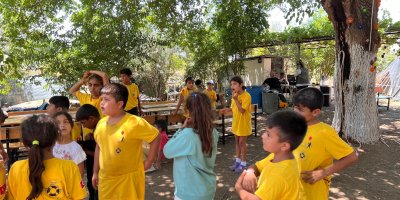 Çocuklar hem eğlendi hem de öğrendi