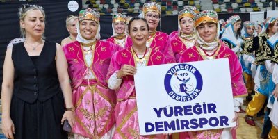Yüreğir Demirspor 2. Oldu: Türk Halk Oyunları Kulüpler Bölge Yarışması Sonuçlandı