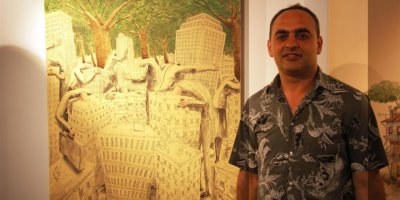 Ressam Hakan Çapkan: ''Pozitif bir beton anlayışı olmalıdır.''