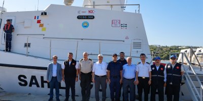 Vali Köşger’den Ana Konteyner Liman Alanı ile sahillere inceleme ziyareti