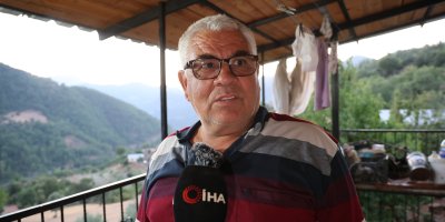 Helikopterin düşme anına tanık olan köylüler o anları anlattı