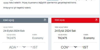 Adana Havalimanı'nın 'ADA' kodu artık tarih oldu