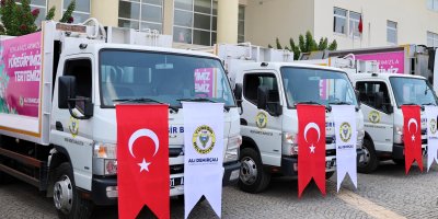 Yüreğir’e 10 Yeni Çöp Kamyonu Daha