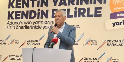 Başkan Zeydan Karalar, Adana’nın gelecek vizyonunu Adanalılar ile beraber belirliyor