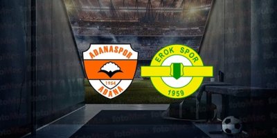 Adanaspor - Esenler Erokspor maçı ne zaman? Saat kaçta?