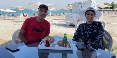 Adana Yumurtalık sahilinde çay 2 simit 5 TL