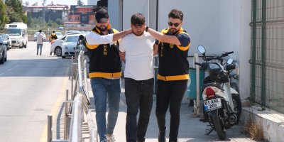 Operasyona gelen polisleri fark edip kaçmaya çalıştı, kıskıvrak yakalandı