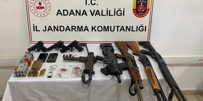 Adana'da silah kaçakçılığı operasyonu