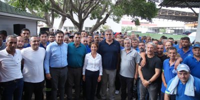 Seyhan Belediye Başkanı Oya Tekin'den Temizlik İşleri Müdürlüğüne Ziyaret