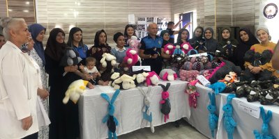 Polis “Amigurami ve Dolgu Bebek” kursunda 30 öğrenciyi eğitti