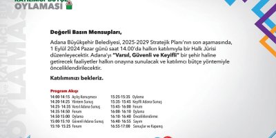 Türkiye’nin ilk halk jürisi Adana’da toplanıyor